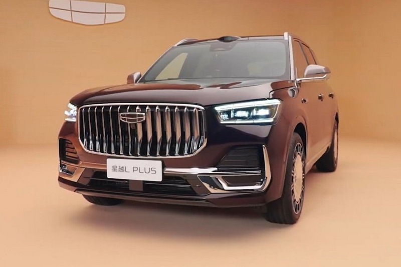 Роскошный кроссовер Geely Monjaro Plus готовится к старту продаж